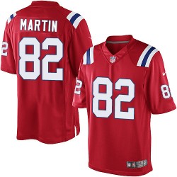 New England Patriots Keshawn Martin Official Nike Red Limited Youth Alternate NFL Jersey