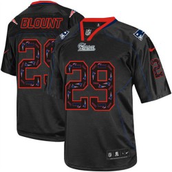 New England Patriots LeGarrette Blount Official Nike New Lights Out Black Limited Adult NFL Jersey