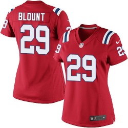 New England Patriots LeGarrette Blount Official Nike Red Limited Women's Alternate NFL Jersey