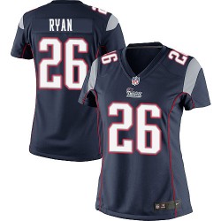 New England Patriots Logan Ryan Official Nike Navy Blue Elite Women's Home NFL Jersey