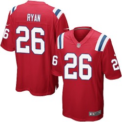New England Patriots Logan Ryan Official Nike Red Limited Youth Alternate NFL Jersey
