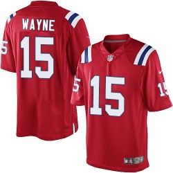 New England Patriots Reggie Wayne Official Nike Red Limited Youth Alternate NFL Jersey