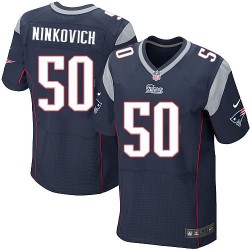 New England Patriots Rob Ninkovich Official Nike Navy Blue Elite Adult Home NFL Jersey