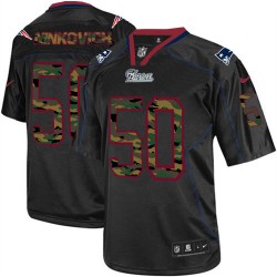 New England Patriots Rob Ninkovich Official Nike Black Elite Adult Camo Fashion NFL Jersey