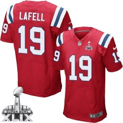 New England Patriots Brandon LaFell Official Nike Red Elite Adult Alternate Super Bowl XLIX NFL Jersey