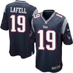 New England Patriots Brandon LaFell Official Nike Navy Blue Game Adult Home NFL Jersey
