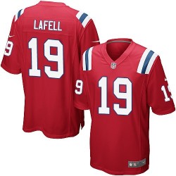 New England Patriots Brandon LaFell Official Nike Red Game Adult Alternate NFL Jersey