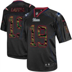 New England Patriots Brandon LaFell Official Nike Black Limited Adult Camo Fashion NFL Jersey