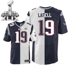 New England Patriots Brandon LaFell Official Nike Two Tone Limited Adult Team/Road Super Bowl XLIX NFL Jersey