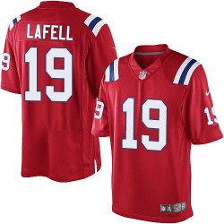 New England Patriots Brandon LaFell Official Nike Red Limited Adult Alternate NFL Jersey