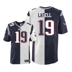New England Patriots Brandon LaFell Official Nike Two Tone Limited Adult Team/Road NFL Jersey