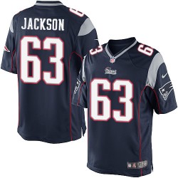 New England Patriots Tre Jackson Official Nike Navy Blue Elite Youth Home NFL Jersey