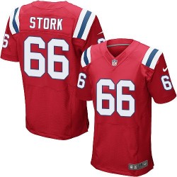 New England Patriots Bryan Stork Official Nike Red Elite Adult Alternate NFL Jersey