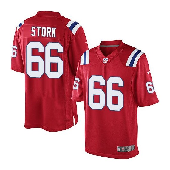 New England Patriots Bryan Stork Official Nike Red Elite Youth Alternate NFL Jersey