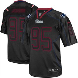 New England Patriots Chandler Jones Official Nike Lights Out Black Limited Adult NFL Jersey