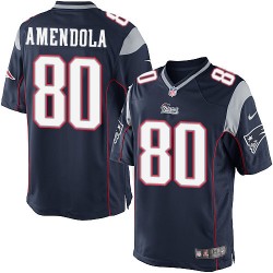 New England Patriots Danny Amendola Official Nike Navy Blue Limited Adult Home NFL Jersey