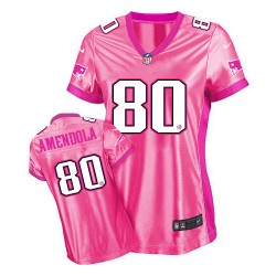 New England Patriots Danny Amendola Official Nike Pink Elite Women's New Be Luv'd NFL Jersey