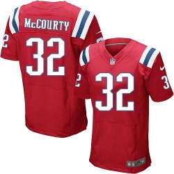 New England Patriots Devin McCourty Official Nike Red Elite Adult Alternate NFL Jersey