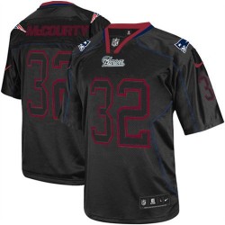 New England Patriots Devin McCourty Official Nike Lights Out Black Elite Adult NFL Jersey