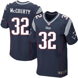 New England Patriots Devin McCourty Official Nike Navy Blue Elite Adult Home NFL Jersey