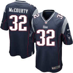 New England Patriots Devin McCourty Official Nike Navy Blue Game Adult Home NFL Jersey