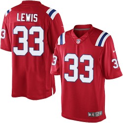 New England Patriots Dion Lewis Official Nike Red Limited Youth Alternate NFL Jersey