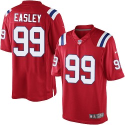 New England Patriots Dominique Easley Official Nike Red Limited Adult Alternate NFL Jersey