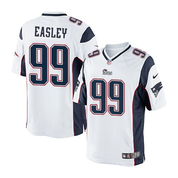 New England Patriots Dominique Easley Official Nike White Elite Youth Road NFL Jersey