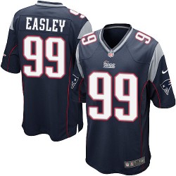 New England Patriots Dominique Easley Official Nike Navy Blue Game Youth Home NFL Jersey