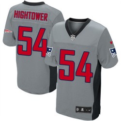 New England Patriots Dont'a Hightower Official Nike Grey Shadow Limited Adult NFL Jersey