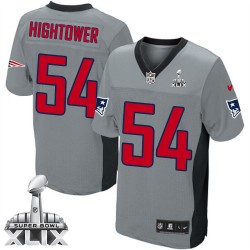 New England Patriots Dont'a Hightower Official Nike Grey Shadow Limited Adult Super Bowl XLIX NFL Jersey