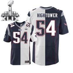 New England Patriots Dont'a Hightower Official Nike Two Tone Elite Adult Team/Road Super Bowl XLIX NFL Jersey