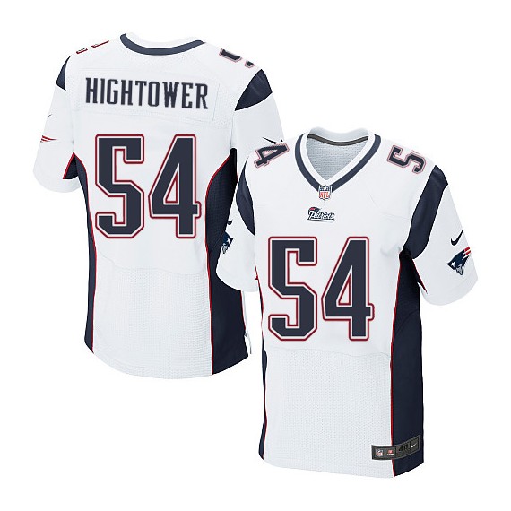 New England Patriots Dont'a Hightower Official Nike White Elite Adult Road NFL Jersey