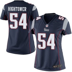 New England Patriots Dont'a Hightower Official Nike Navy Blue Limited Women's Home NFL Jersey