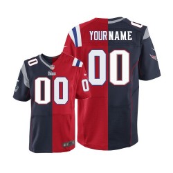 Nike New England Patriots Men's Customized Elite Team/Alternate Two Tone Jersey